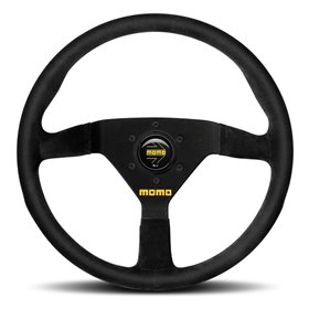 VOLANTE MOMO 350 MM ALCANTARA NEGRO MOD.78