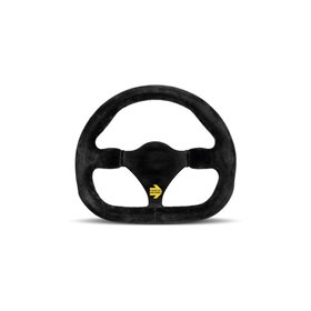 VOLANTE MOMO 270MM PIEL VUELTA NEGRO MOD.27