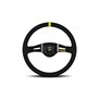 VOLANTE MOMO 350 MM PIEL 2 BRAZOS NEGRO MOD.03