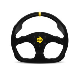VOLANTE MOMO 320MM PIEL NEGRO MOD.30