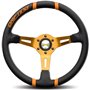 VOLANTE MOMO DRIFTING 350 MM DE PIEL