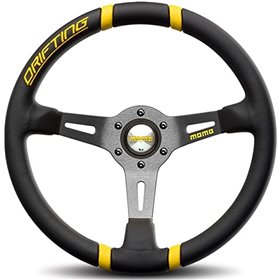VOLANTE MOMO DRIFTING 350 MM PIEL