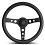 VOLANTE MOMO PROTOTIPO 350 MM PIEL NEGRA