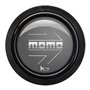 PACK 10 PULSADOR MOMO ARROW LOGO BRILLANTE ANTRACITA CROMADO 2CC R