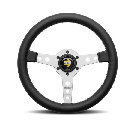 VOLANTE MOMO PROTOTIPO 320 MM RADIO NEGRO