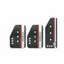 PEDALES SPARCO SETTANTA NEGRO 3PCS NORMAL