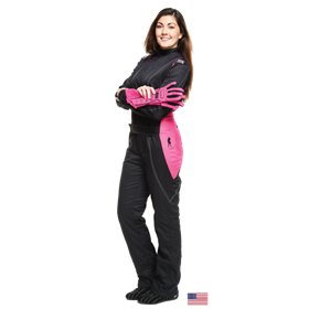 MONO DE CARRERAS SIMPSON RACING VIXEN II PARA MUJER NEGRO/ROSA TALLA XS