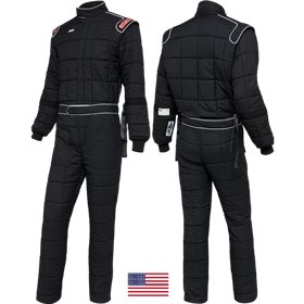 SIMPSON RACING DRAG TRAJE DE CARRERAS DE UNA PIEZA SFI 20 NEGRO TALLA M