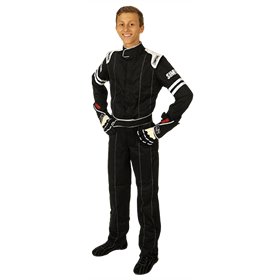 TRAJE DE CARRERAS PARA J�VENES SIMPSON RACING LEGEND II NEGRO/NEGRO TALLA M
