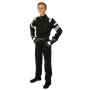 TRAJE DE CARRERAS PARA J�VENES SIMPSON RACING LEGEND II NEGRO/NEGRO TALLA M