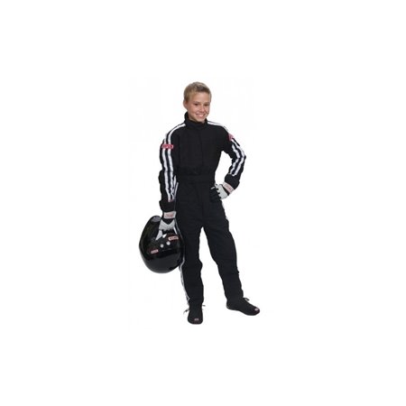 Traje b�sico juvenil est�ndar de 2 capas SFI-5 NEGRO TALLA XL