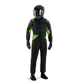 TRAJE R566 SPRINT TALLA 52 NEGRO/VERDE