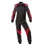 TRAJE DE CARRERAS ONE EVO X FIA 8856-2018 NEGRO / ROJO TALLA 46