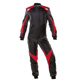 TRAJE DE CARRERAS ONE EVO X FIA 8856-2018 NEGRO / ROJO TALLA 50