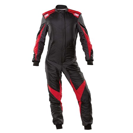 TRAJE DE CARRERAS ONE EVO X FIA 8856-2018 NEGRO / ROJO TALLA 50