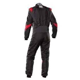 TRAJE DE CARRERAS ONE EVO X FIA 8856-2018 NEGRO / ROJO TALLA 54