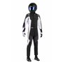 SIMPSON RACING DRAG TRAJE DE CARRERAS DE DOS PIEZAS CHAQUETA SFI 15 ROJO TALLA S