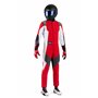 SIMPSON RACING DRAG TRAJE DE CARRERAS DE DOS PIEZAS SFI 15 PANTALONES AZUL TALLA L