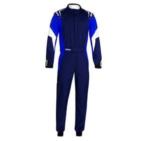 TRAJE DE CARRERAS TECNICA HYBRID FIA 8856-2018 NEGRO / AMARILLO FLUO TALLA 50