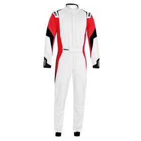 TRAJE DE CARRERAS TECNICA HYBRID FIA 8856-2018 NEGRO / AMARILLO FLUO TALLA 52