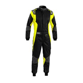 TRAJE R579 FUTURA TALLA 66 NEGRO/AMARILLO