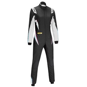 TRAJE FIA HERO TS10 SUPERLIGHT FIA8856-2018 FEMENINO 60 NEGRO