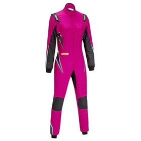 TRAJE FIA HERO TS10 SUPERLIGHT FIA8856-2018 FEMENINO 60 ROSA FLUOR