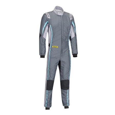 TRAJE CARRERAS SABELT HERO TS10 SUPERLIGHT FIA8856-2018 GRIS OSCURO/GRIS TALLA 66