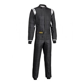 TRAJE FIA+SFI3.2 COMPETICION CHALLENGE TS-2 HOMOLOGACION FIA8856-2018 + SFI 3.2/NIVEL 5 NEGRO TALLA 54