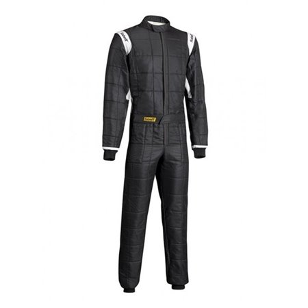 TRAJE FIA+SFI3.2 COMPETICION CHALLENGE TS-2 HOMOLOGACION FIA8856-2018 + SFI 3.2/NIVEL 5 NEGRO TALLA 64