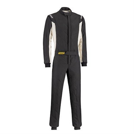 TRAJE DE CARRERAS OMP FIRST EVO MY2025 FIA 8856-2018 ANTRACITA / FLUO AMARILLO TALLA 58