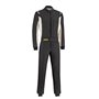 TRAJE DE CARRERAS OMP FIRST EVO MY2025 FIA 8856-2018 ANTRACITA / FLUO AMARILLO TALLA 58