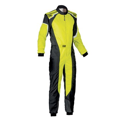 TRAJE DE CARRERAS KS-3 KART (PARA NI�OS) NEGRO / AMARILLO FLUO TALLA 150 (NI�OS)