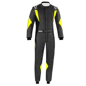 TRAJE R579 FUTURA TALLA 58 NEGRO/AMARILLO