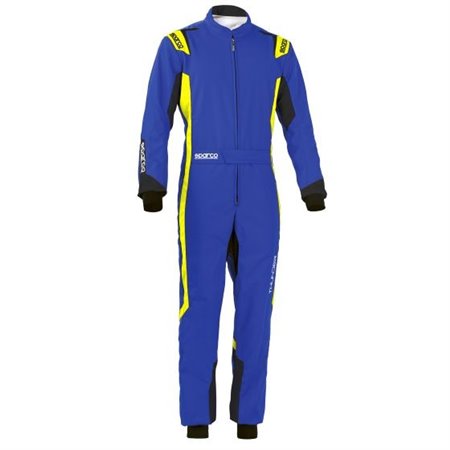TRAJE K43 THUNDER TALLA 150 AZUL/AMARILLO (PARA NI�O)