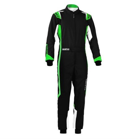 TRAJE K43 THUNDER TALLA 150 NEGRO/VERDE (PARA NI�O)