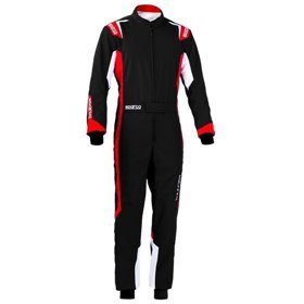 MONO K43 THUNDER TALLA XL NEGRO/ROJO