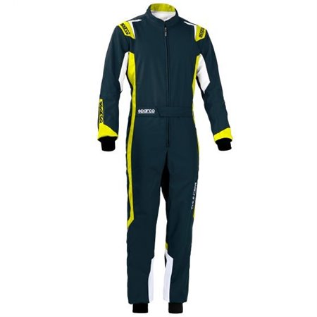 MONO K43 THUNDER TALLA L VERDE OSCURO/AMARILLO