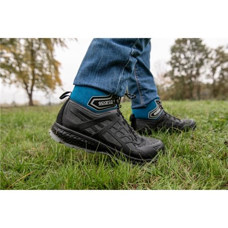 ZAPATILLAS SPARCO ARCTIC TALLA 42 NEGRA/AZUL S3 WR SRC