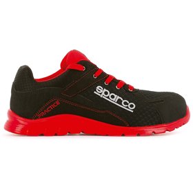 TRAJE KARTING SPARCO K48 KERB NEGRO/ROJO TALLA S