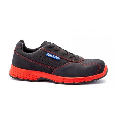 ZAPATILLAS SPARCO CHALLENGE WOKING TALLA 44 NEGRO/ROJO S1P SRC 4