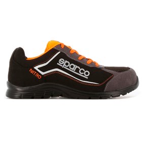 ZAPATILLAS SPARCO NITRO DIDIER TALLA 36 NEGRO/GRIS S3 SRC