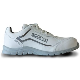 ZAPATILLAS SPARCO NITRO HANNU TALLA 42 BLANCA S3 SRC