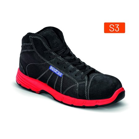 ZAPATILLAS SPARCO CHALLENGE-H ZELTWEG TALLA 46 NEGRO S3 SRC