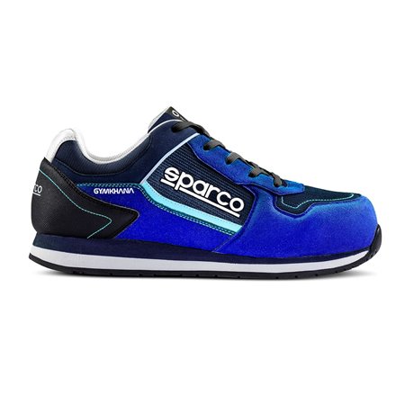 ZAPATILLAS SPARCO GYMKHANA LANDO TALLA 46 AZUL MARINO/NEGRO S1P SRC