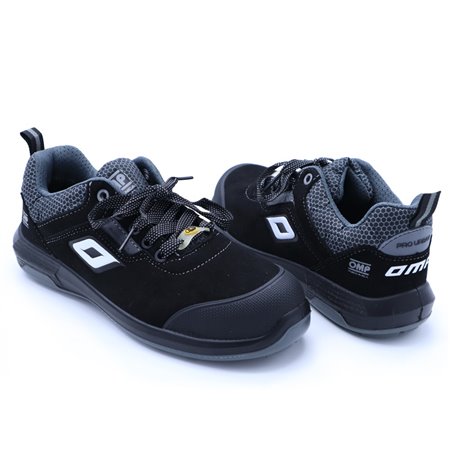 OMP MECCANICA ZAPATILLAS TRABAJO SEGURIDAD S3 SRC ESD PRO URBAN TALLA 45 NEGRO GRIS