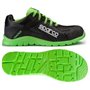 ZAPATO SEGURIDAD SPARCO TRACTION SANYO NEGRO/VERDE TALLA 38