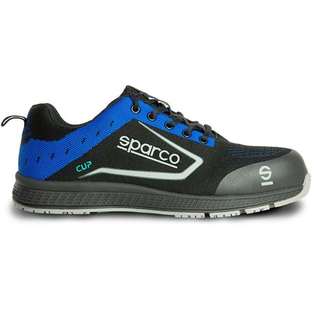 ZAPATO SEGURIDAD SPARCO TRACTION SANYO NEGRO/VERDE TALLA 47