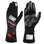 GUANTES OMP SPORT FIA 8856-2018 NEGRO/ROJO TALLA XL