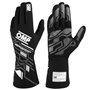 GUANTES OMP SPORT FIA 8856-2018 NEGRO/BLANCO TALLA XL